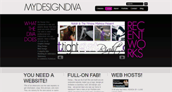 Desktop Screenshot of mydesigndiva.com